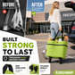 🧳 2-i-1 sammenleggbar handlekurv – Stor kapasitet og slitesterkt Oxford-stoff – Perfekt til matbutikken, markedet, camping og reiser 🌿