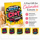 💥Early Bird-tilbud — 50 % rabatt🎁Veggkalender for 2027 – «Året for fitta» – Kalender med dristig graffitihumor📆🌟