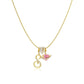 💖Last Day 50% OFF✨3-Layering Initial A-Z Letter Pendant Necklaces🎀