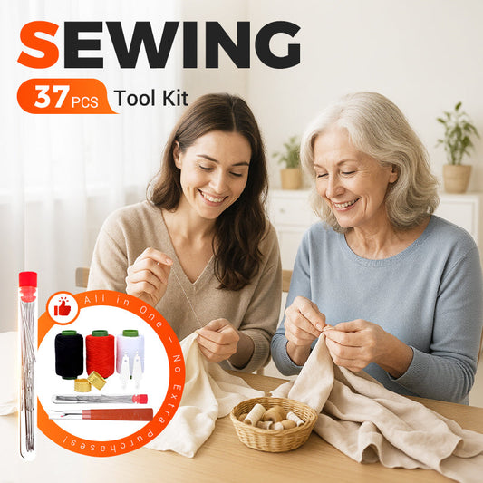 🎁🧵🪡37-DELERS SYVERKTØYSETT