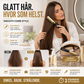 ✨️Fantastisk rabatt på 🔥Nyhet for 2026！🎁💇‍♀️Varmes opp på 3 sekunder og former håret på 5 sekunder！👱‍♀️Lag perfekte frisyrer på et blunk！✨️Bærbar elektrisk kam for glatting og krølling av hår