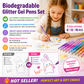 💥 Siste dag! Spesialsalg 🎁Glitter Gelpennsett – Smidig skriving 🎨