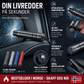 💥 50% rabatt! 🚗 Nødhammer med fjærdrevet glassknuser og innfelt beltekutter – mekanisk, trenger ikke strøm. Aluminiumslegering + ABS, kun 50 g. Svart, rød, sølv, blå 🆘