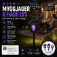 🦟 BEGRENSET TID – 50 % RABATT! Dobbel funksjon: mygglampe med lys – intelligent styring vanntett og støtsikker🔥💡