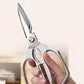 💥 50% rabatt! 🔪 Multifunksjonell kjøkkensaks i rustfritt stål – skarpe kniver, ergonomisk håndtak, flaskeåpner og nøtteknekker. 23,5×10 cm. 6 farger: sølv, gull, lilla, rosa, rød, svart 🌈