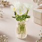 🌷 Sett med blomstervaser i glass – fargerike, kompakte og vedlikeholdsfrie for alltid!
