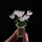 🌷 Sett med blomstervaser i glass – fargerike, kompakte og vedlikeholdsfrie for alltid!