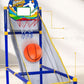 ⏰50 % RABATT NÅ!⛹️Rask levering 🚚💨Innendørs basketball-arkadespill for barn med 4 baller🏀