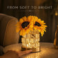 🌻 50 % RABATT NÅ! ✨ Sunflower nattlampe til nattbordet